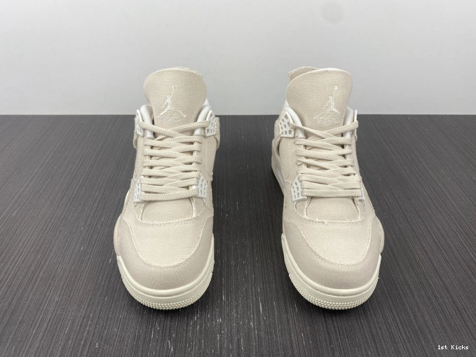 DQ4909-100 Jordan (W) 4 Blank Retro Canvas 0716